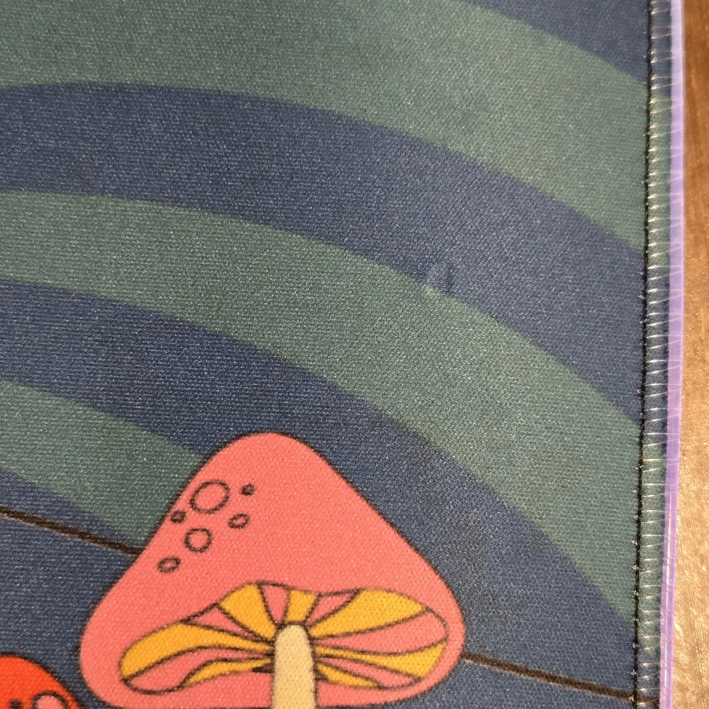 Colorful Mushroom Design Light-Up Mouse Pad Vivitar Electronic Mousepad